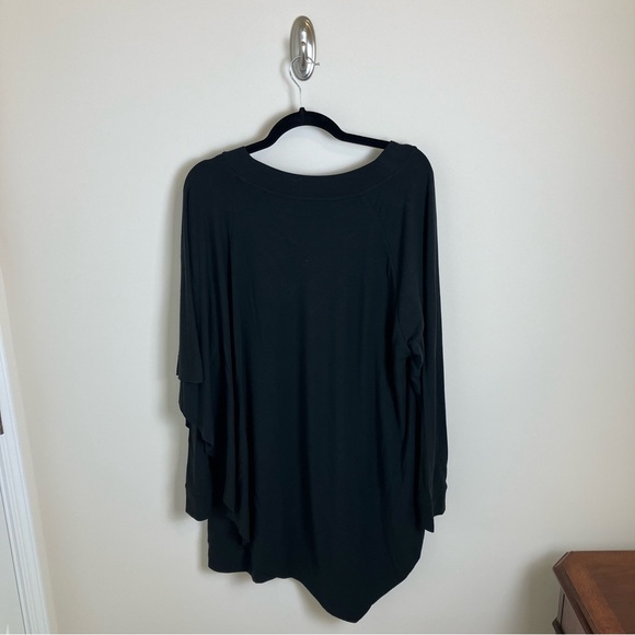 Soft Surroundings Womens Madeline Tunic in Black Size 1X Plus Size Shirt - Picture 8 of 12